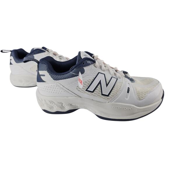 NEW BALANCE WOMEN’S WHITE FRESH FOAM X 1007 COURT TENNIS SHOES – SIZE 7.5W - Picture 1 of 9